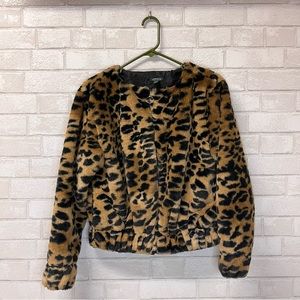 Cheetah Bomber Jacket